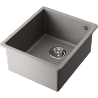 Omoikiri Bosen 38-U-GR Tetogranit/leningrad grey