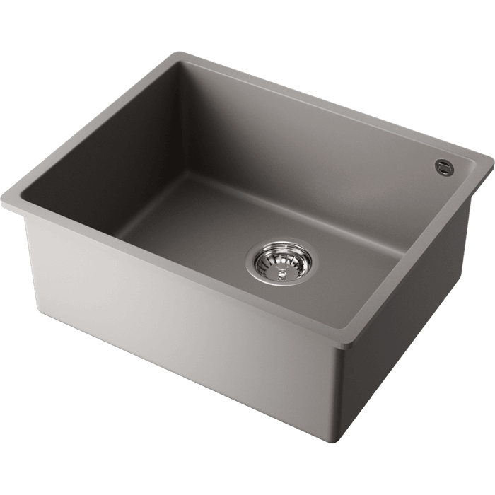 Кухонная мойка Omoikiri Bosen 54-U-GR Tetogranit/leningrad grey
