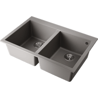 Omoikiri Bosen 80-2-GR Tetogranit/leningrad grey