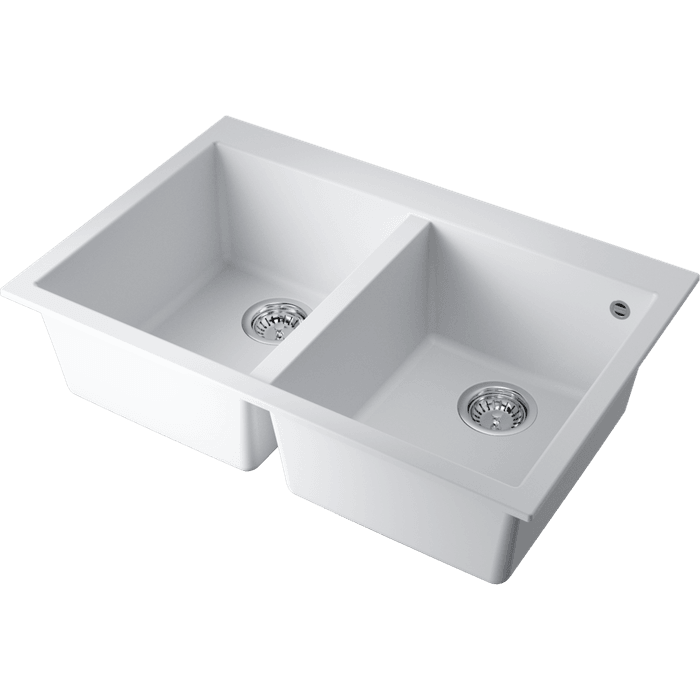 Кухонная мойка Omoikiri Bosen 80-2-WH Tetogranit/белый
