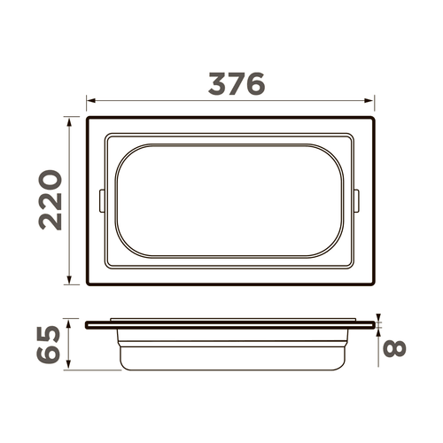 Схема Контейнер Omoikiri DC-03-1-IN