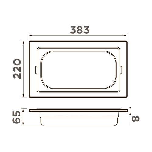 Схема Контейнер Omoikiri DC-05-1-LG