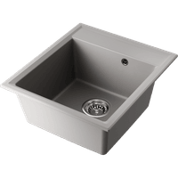 Omoikiri Daisen 46-GR Artgranit/leningrad grey