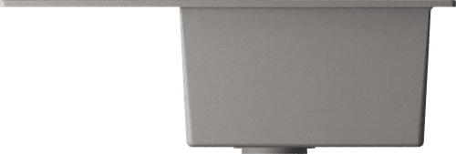 Omoikiri Daisen 65-GR Artgranit/leningrad grey