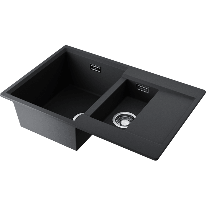 Кухонная мойка Omoikiri Daisen 78-2-BL Artgranit/черный