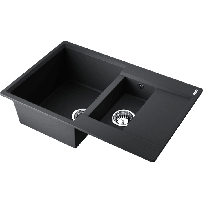 Кухонная мойка Omoikiri Daisen 78-2T-BL Tetogranit/черный