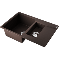 Omoikiri Daisen 78-2T-DC Tetogranit/темный шоколад