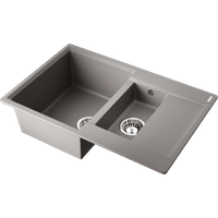 Omoikiri Daisen 78-2T-GR Tetogranit/leningrad grey