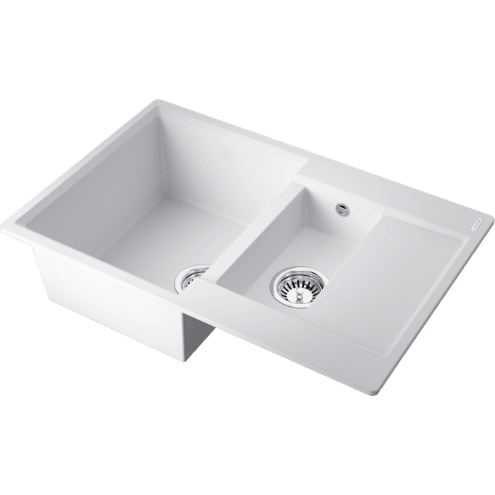 Кухонная мойка Omoikiri Daisen 78-2T-WH Tetogranit/белый