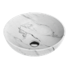 Omoikiri Hitomi-WH Marble Natceramic/WH Marble