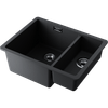 Omoikiri Kata 55-2-U-BL Artgranit/черный