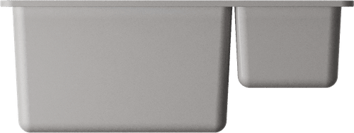 Omoikiri Kata 55-2-U-GR Artgranit/leningrad grey