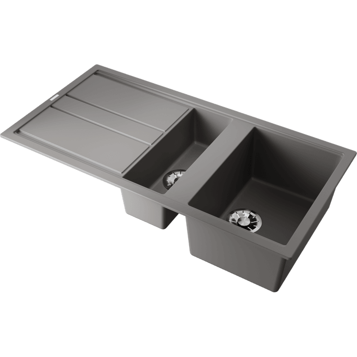 Кухонная мойка Omoikiri Kitagawa 100-2-GR Artceramic/leningrad grey