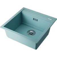 Omoikiri Kitagawa 51-AZ Artceramic/azur blue