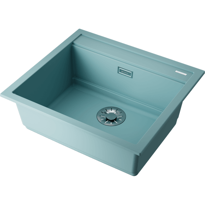 Кухонная мойка Omoikiri Kitagawa 57-AZ Artceramic/azur blue