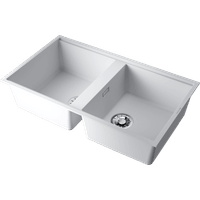 Omoikiri Kitagawa 83-2-U-WH Artceramic/белый