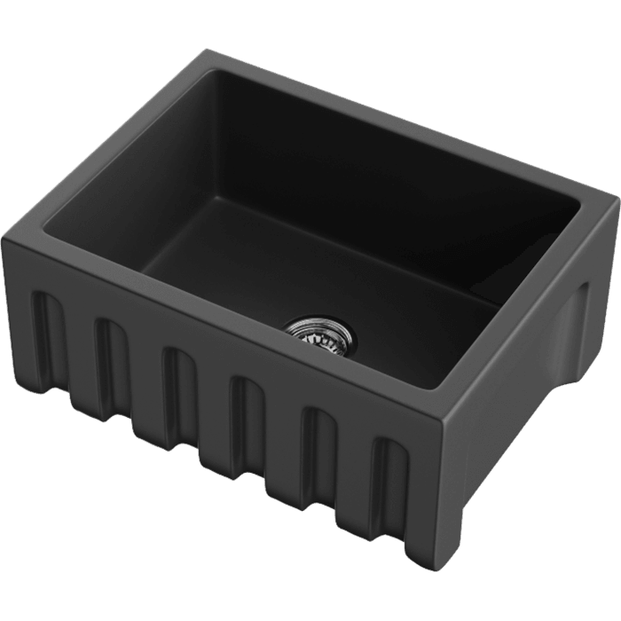 Кухонная мойка Omoikiri Mikura 61-BL Natceramic/черный