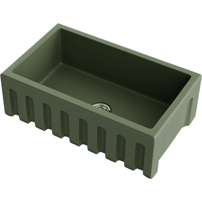 Кухонная мойка Omoikiri Mikura 76-OL Natceramic/olive