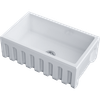 Omoikiri Mikura 76-WH Glossy Natceramic/белый глянцевый