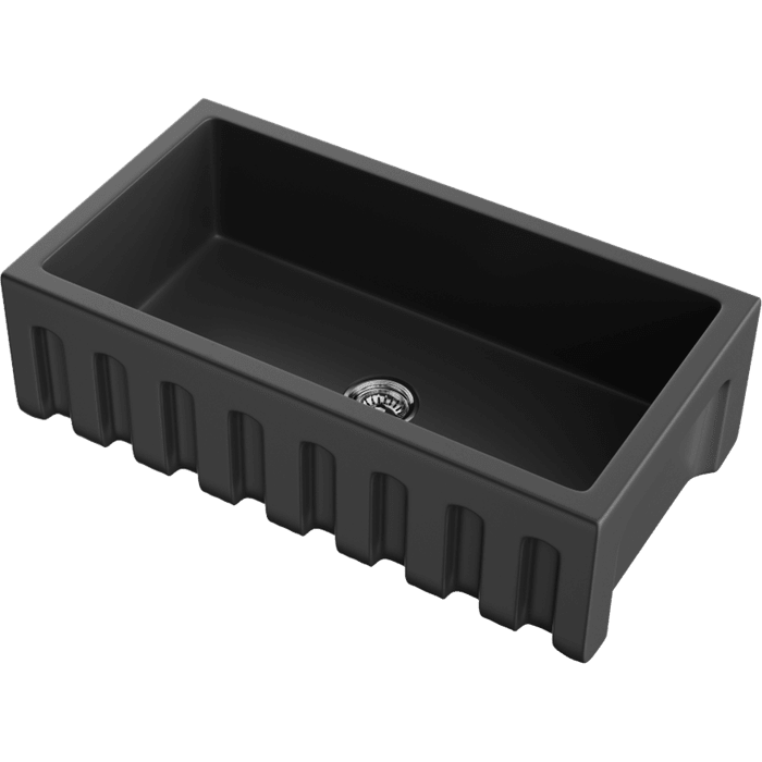 Кухонная мойка Omoikiri Mikura 83-BL Natceramic/черный