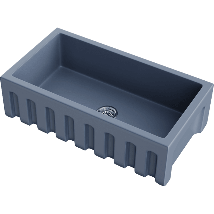 Кухонная мойка Omoikiri Mikura 83-SB Natceramic/smoky blue