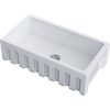 Omoikiri Mikura 83-WH Glossy Natceramic/белый глянцевый