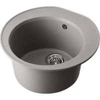 Omoikiri Miya 50-R-GR Tetogranit/leningrad grey