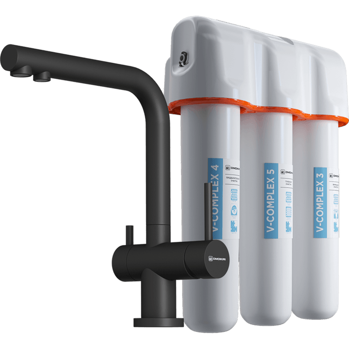 Смеситель Nagano-BL-P + Pure drop Lite