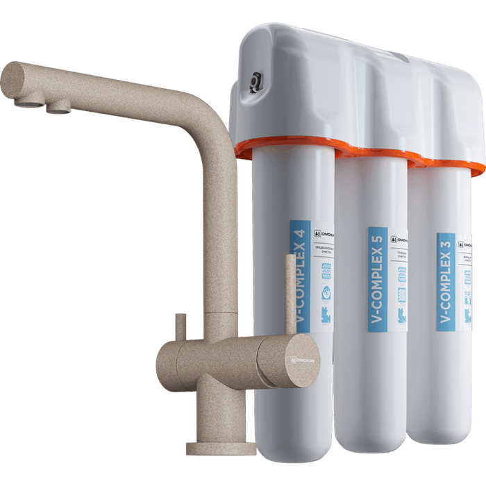 Смеситель Nagano-SA-P + Pure drop Lite