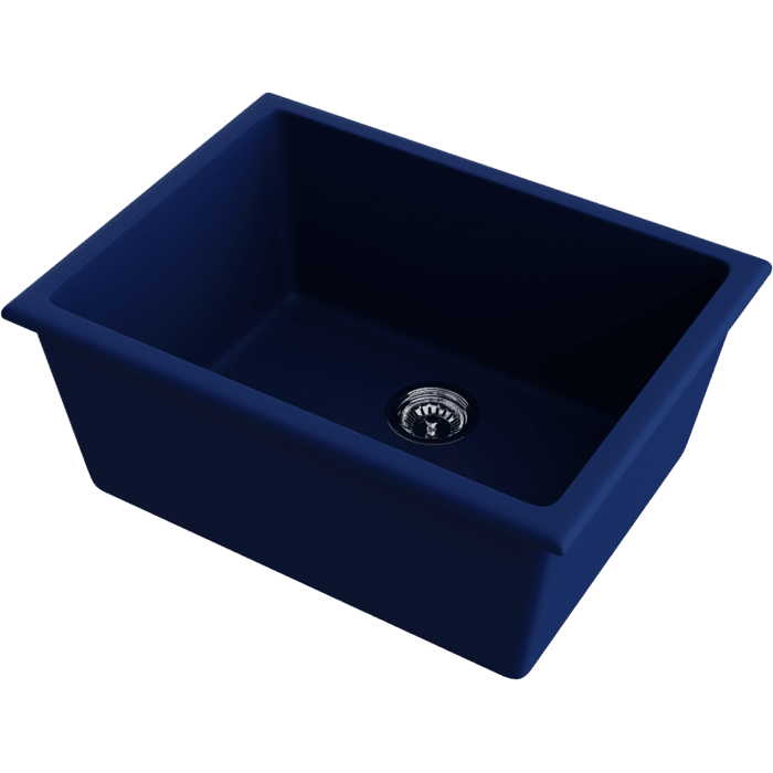 Кухонная мойка Omoikiri Okinoshima 61-U/I-IB Matt Natceramic/indigo blue