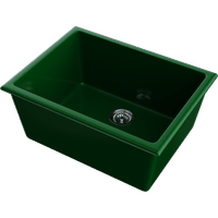 Omoikiri Okinoshima 61-U/I-RG Glossy Natceramic/royal green глянцевый