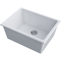 Omoikiri Okinoshima 61-U/I-WH Glossy Natceramic/белый глянцевый