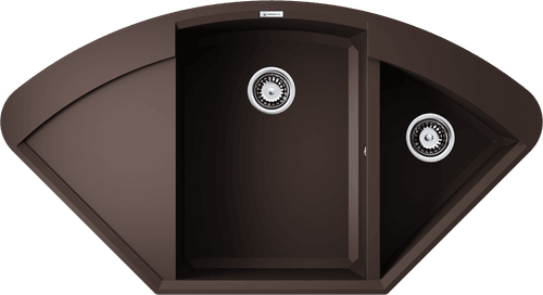 Изображение Omoikiri Sakaime 105C-DC Tetogranit/темный шоколад