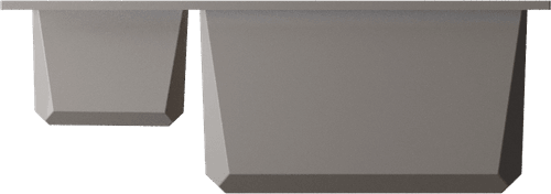 Omoikiri Sakaime 60-2-GR Tetogranit/leningrad grey
