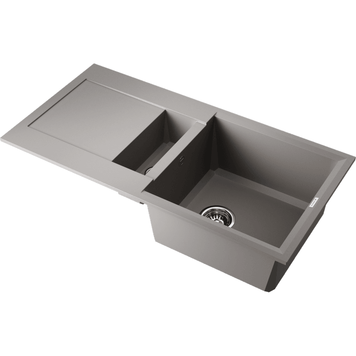 Кухонная мойка Omoikiri Sakaime 86-2-GR Tetogranit/leningrad grey