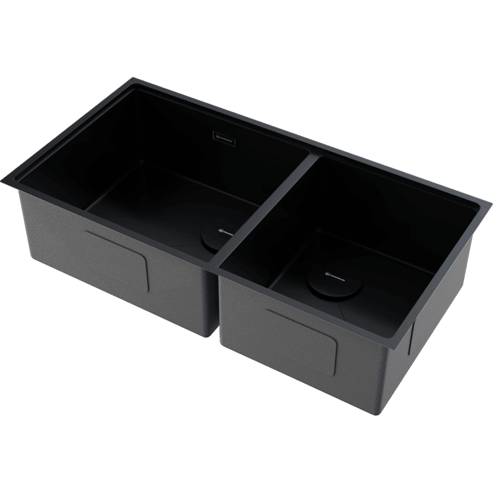 Кухонная мойка Omoikiri Taki 85-2-LB-U/IF Side-GB нерж. сталь/графит