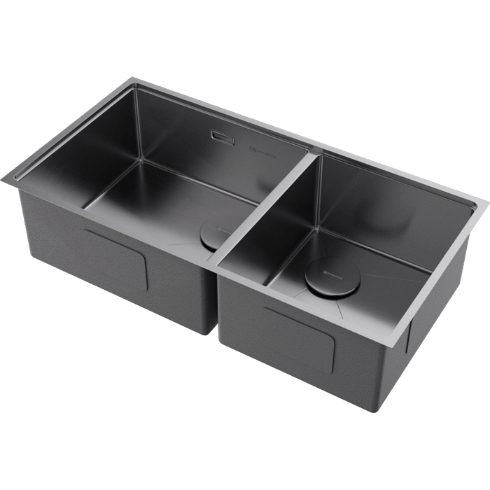 Кухонная мойка Omoikiri Taki 85-2-LB-U/IF Side-IN нерж. сталь/нержавеющая сталь
