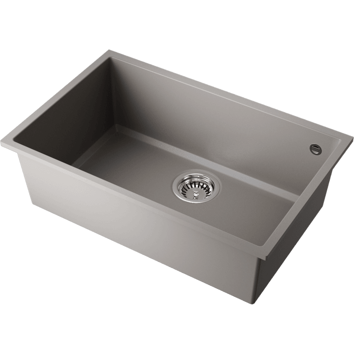 Кухонная мойка Omoikiri Tedori 66-U-GR Tetogranit/leningrad grey