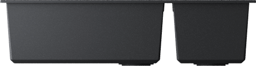 Omoikiri Tedori 85-2-U-BL Tetogranit/черный