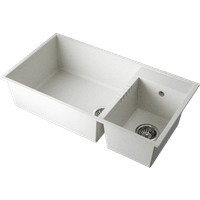 Omoikiri Tedori 85-2-U-WH Tetogranit/белый