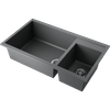 Omoikiri Tedori 86-2-LB-PL Tetogranit/платина