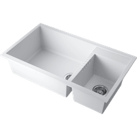 Omoikiri Tedori 86-2-LB-WH Tetogranit/белый