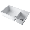 Omoikiri Tedori 86-2-LB-WH Tetogranit/белый