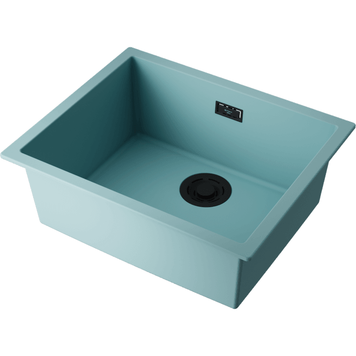 Кухонная мойка Omoikiri Yamakawa 55-U/I-AZ Artceramic/azur blue